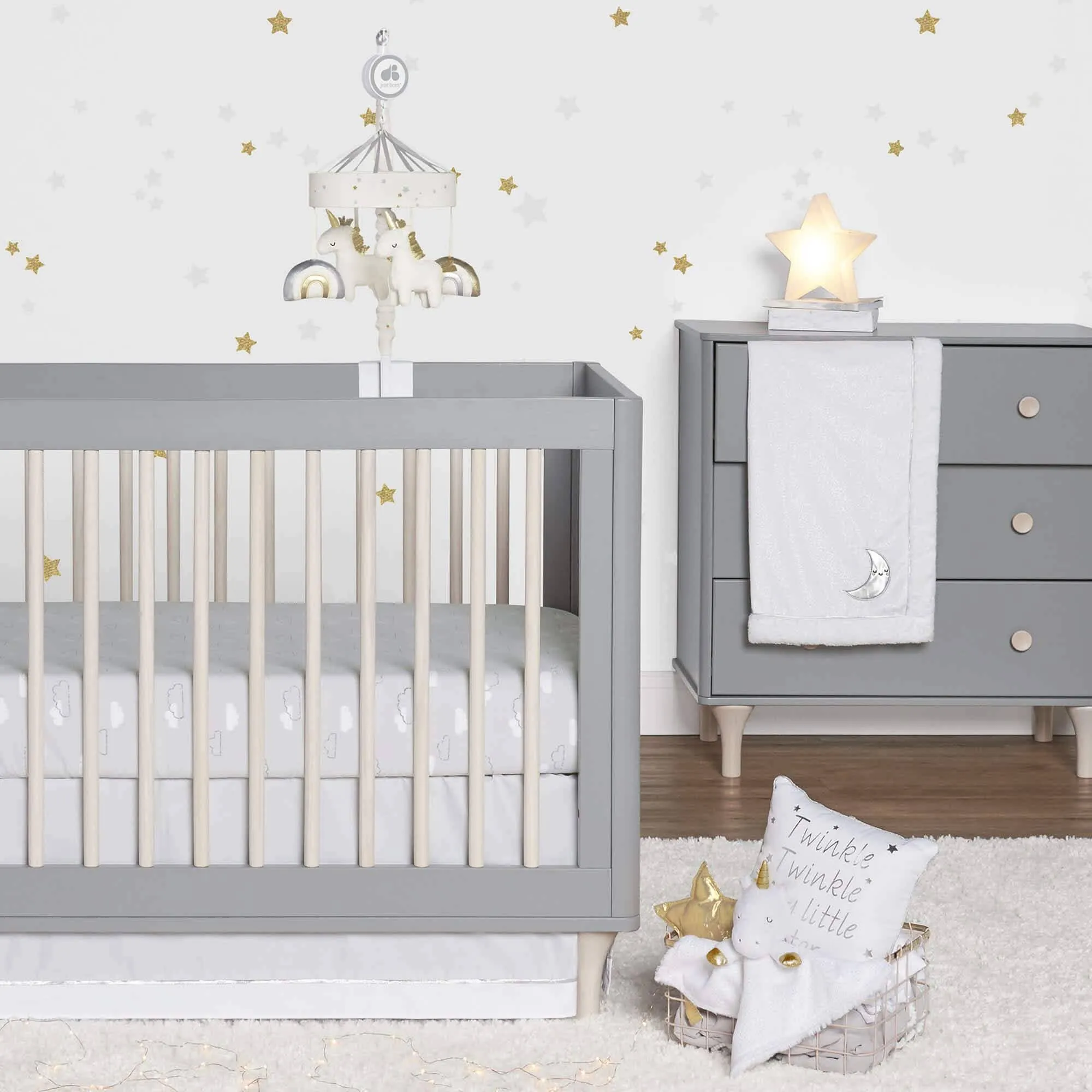 Baby Neutral Moon Plush Blanket