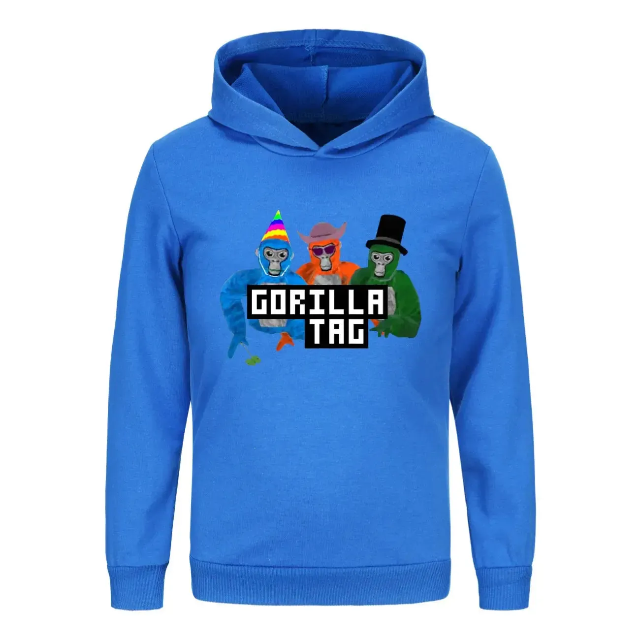 Game Gorilla Tag Hoodie Kids Cartoon Hoodies Children Long Sleeve Coats Toddler Girls Casual Outerwear Baby Boys Sweatshirts