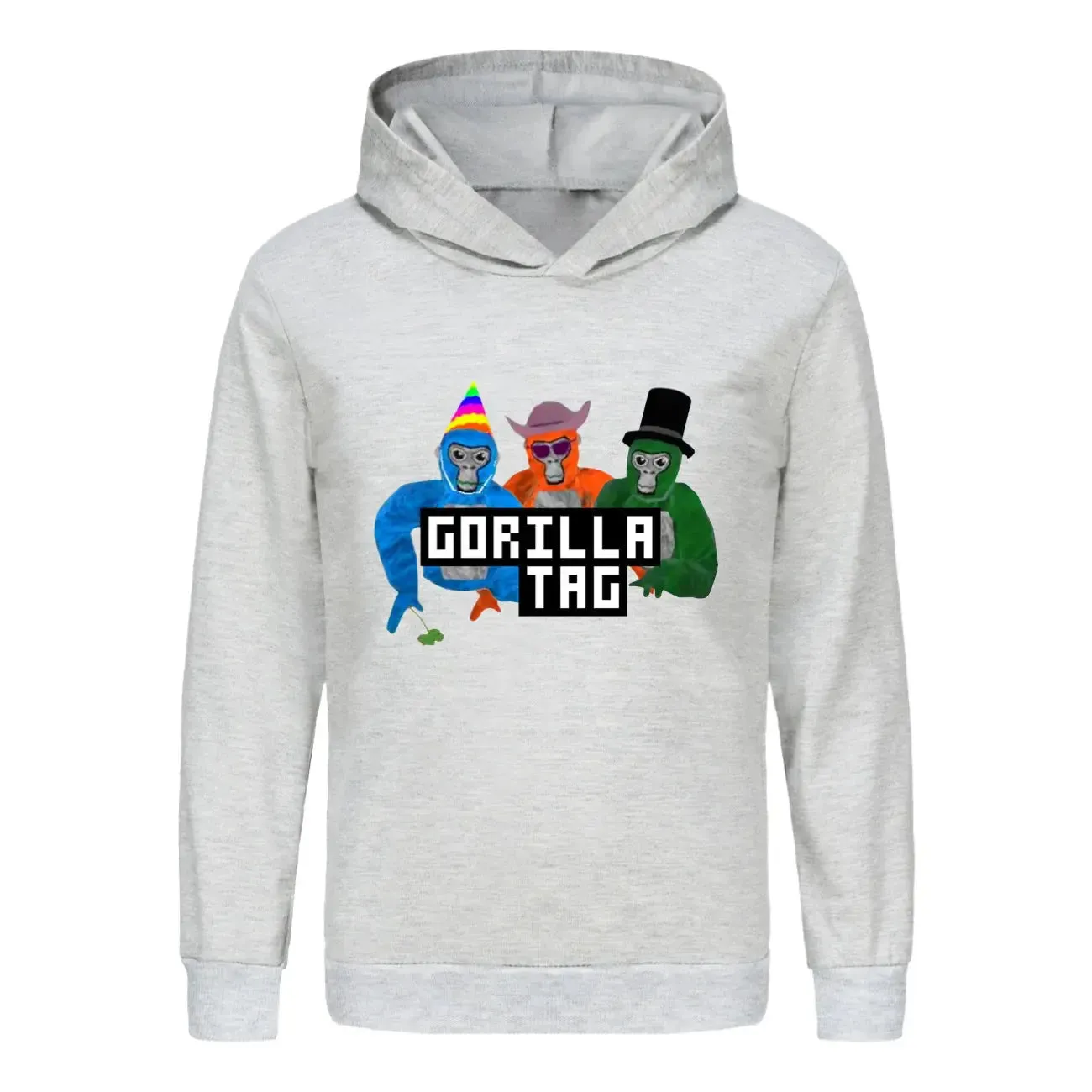 Game Gorilla Tag Hoodie Kids Cartoon Hoodies Children Long Sleeve Coats Toddler Girls Casual Outerwear Baby Boys Sweatshirts